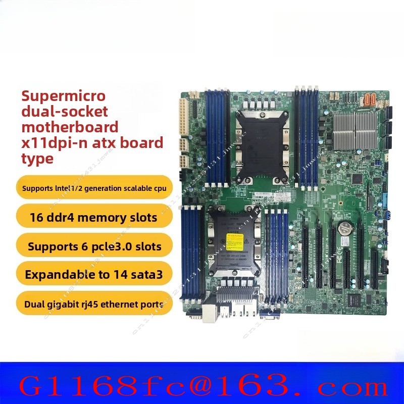 C621 Dual Cpu Motherboard - Высококачественная профессиональная двухпроцессорная серверная материнская плата