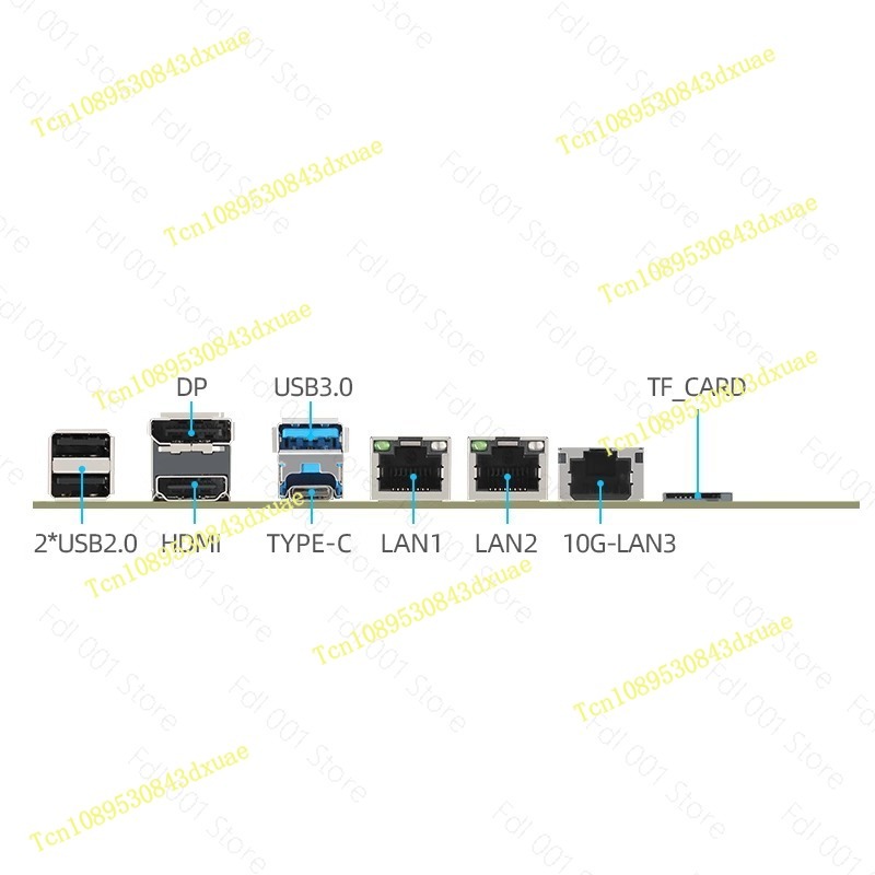 Mini Itx Dual 2.5G Nas Motherboard - Материнская плата Dual 2.5G 10G SFP
