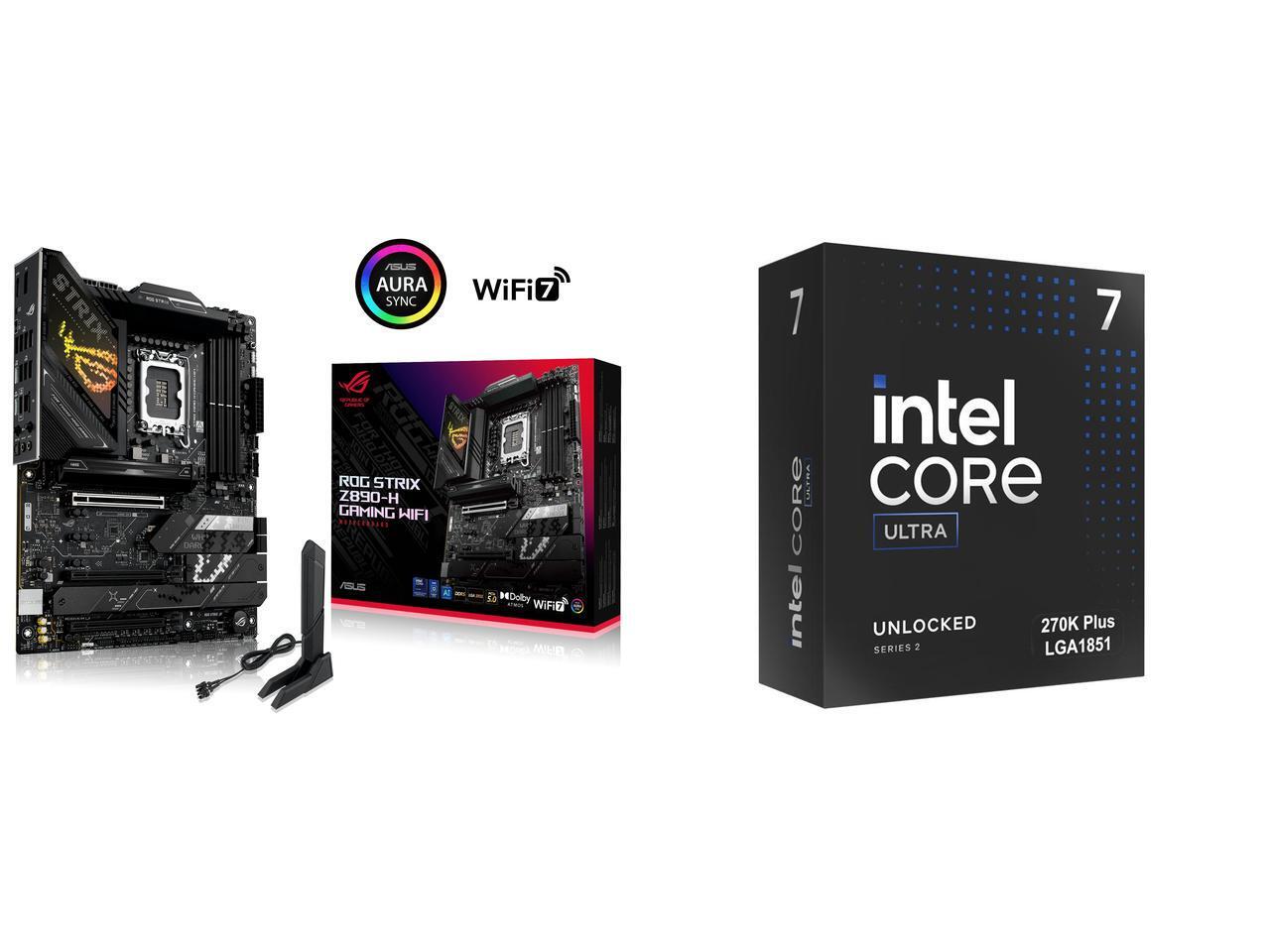 Z890 Wi-Fi 7 Motherboard - Комбо-набор материнской платы и процессора -