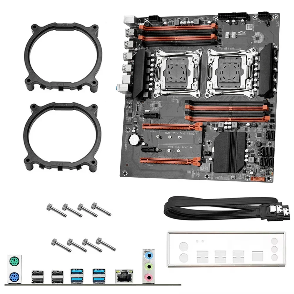 Dual Lga2011-3 Server Motherboard Combo - Комплект игровой материнской платы SOYO X99
