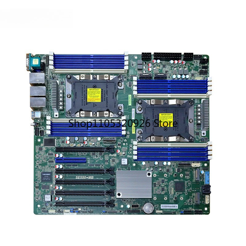 Серверная материнская плата Su – обзор и цена C621 Dual Cpu Motherboard