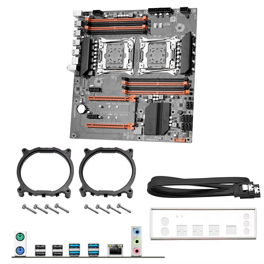 Комплект материнской платы X99 – обзор и цена Dual Lga2011-3 Server Motherboard Combo