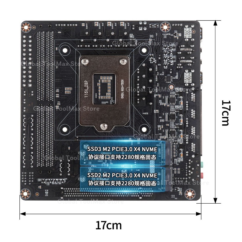 Материнская плата Mini ITX C24 – обзор и цена Mini Itx Dual 2.5G Nas Motherboard