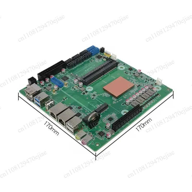 Материнская плата Topton Mini  – обзор и цена Mini Itx Dual 2.5G Nas Motherboard