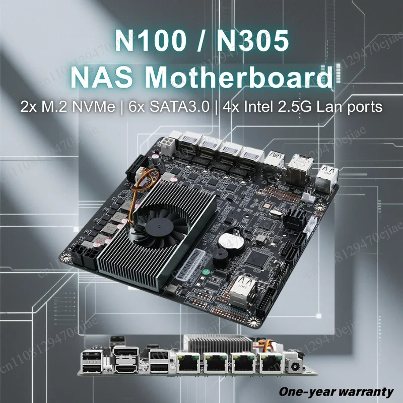 Материнская плата N100 Mini IT – обзор и цена Mini Itx Dual 2.5G Nas Motherboard
