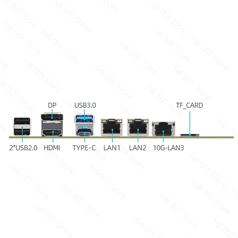 Материнская плата N100 с двумя – обзор и цена Mini Itx Dual 2.5G Nas Motherboard