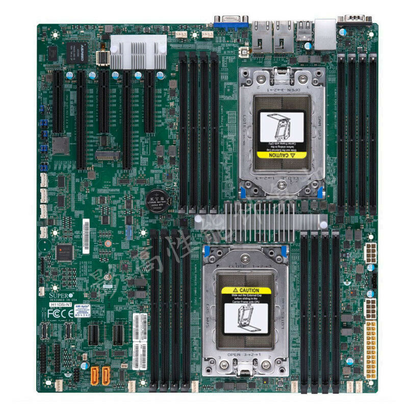 Материнская плата Supermic H11 – обзор и цена Dual Socket Sp3 Epyc Motherboard