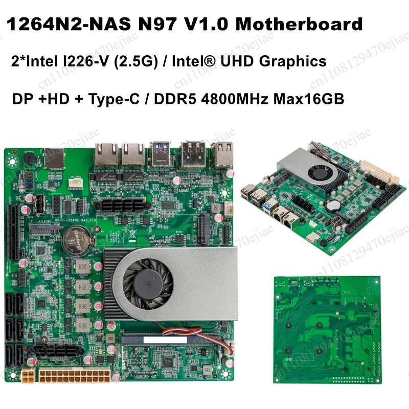 Материнская плата SZBOX N97 NA – обзор и цена Mini Itx Dual 2.5G Nas Motherboard
